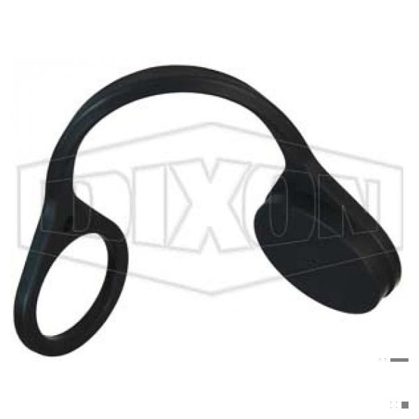 Dixon HT Series Flush Face Quick Connect Dust Plug, 1/2 in Nominal, Nitrile, Domestic 4HTDP - main